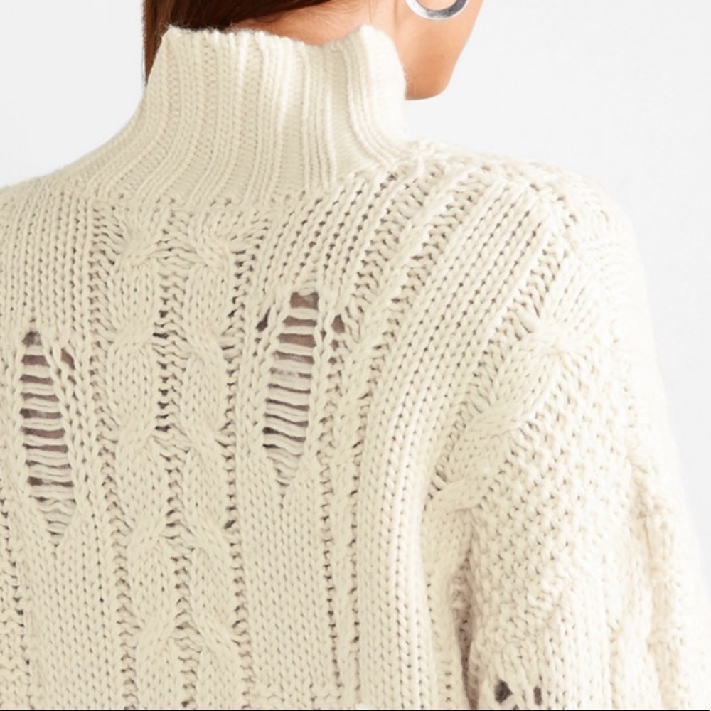 Current/Elliott The Vin Distressed Sweater - Picture 8 of 16